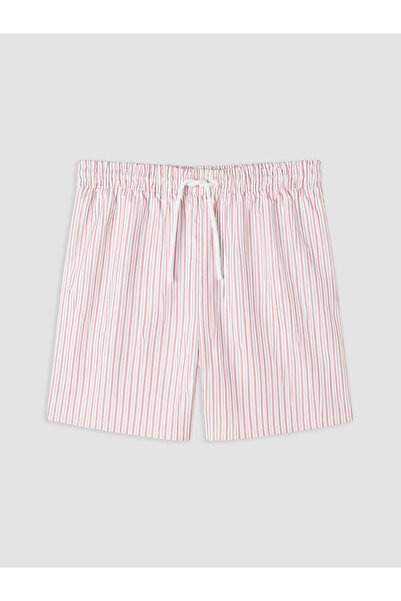 LC Waikiki Rmz Gi̇yi̇m Farkiyla Short Length Waist Drawstring Striped Men's S...