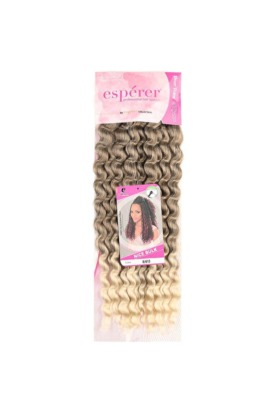 colezium Nice Bulk Afro Hair Dye / Ash Brown / Platinum Ombre