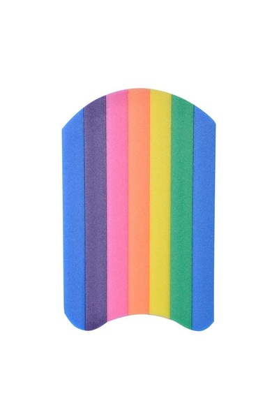 OEM Placă de înot pentru copii, curcubeu, din spumă ușoară, 48x31cm
