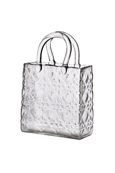 MONDEX Vază de sticlă Serenite Bag 19x8x30 transparentă 1 buc.