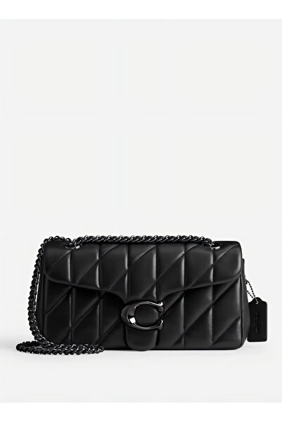 coach house Quilted Leather Shoulder Bag (Black Label)