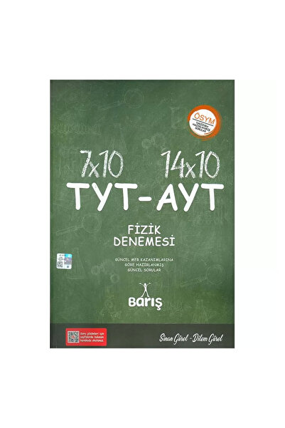 Barış Yayınları TYT AYT Fizik Denemesi Barış Çelenk