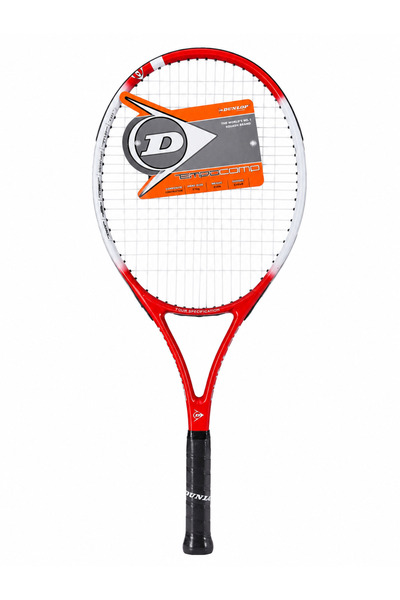 DUNLOP مضرب تنس تيمبو كومب مع غطاء كامل - مضرب تنس خفيف الوزن للبالغين للمبتد...