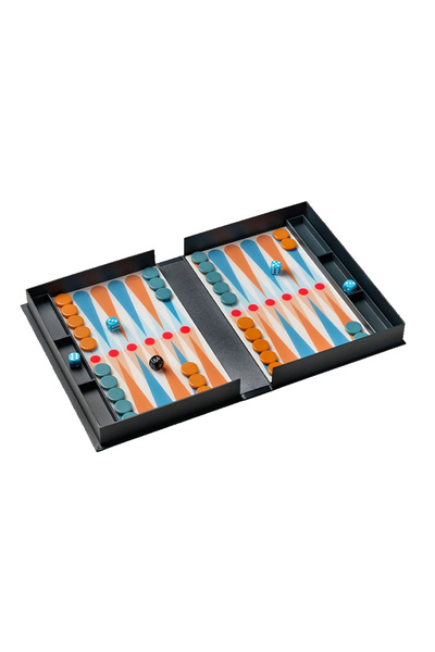 PRINTWORKS Set de table Art of Backgammon, Printworks, antracit