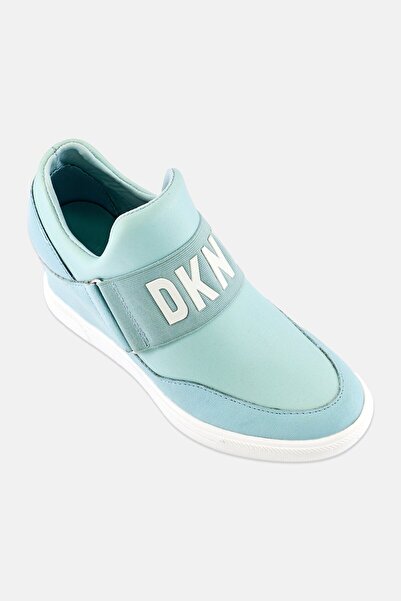 Dkny Women Cosmos Brand Logo Slip On Shoes, Mint Greeen