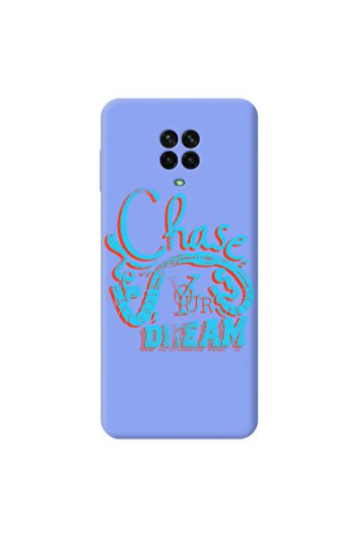 Other Xiaomi Redmi Note 9 Pro Chase Your Dream Light Purple Colored Silicone ...