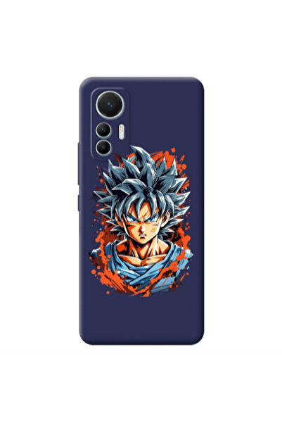 Other Xiaomi Mi 12 Lite Anime Goku Dark blue Colored Silicone TPU Θήκη
