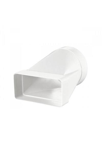 OEM Racord de conectare pentru țeavă rotundă/dreptunghiulară 75x150 - Fi 125