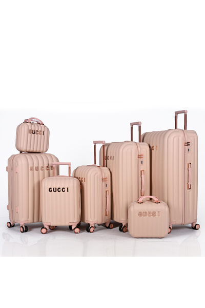 ABAS Luxury Hard-Shell Wedding Suitcase Set Abs 7-Piece Set 32/28/24/20/16/14...