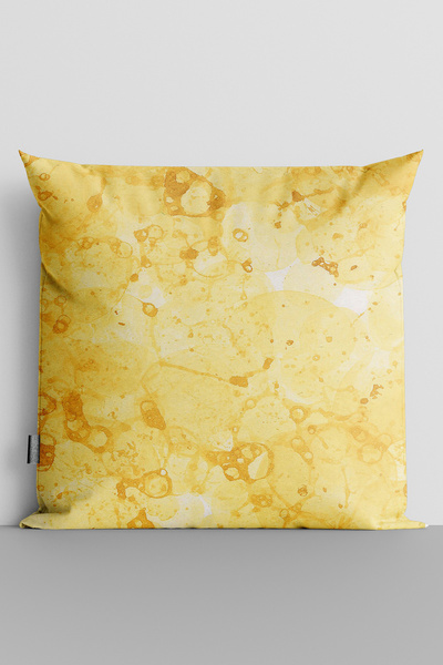TicaretJet Watercolor Themed Double Sided Digital Printed Throw Pillow Cover ...