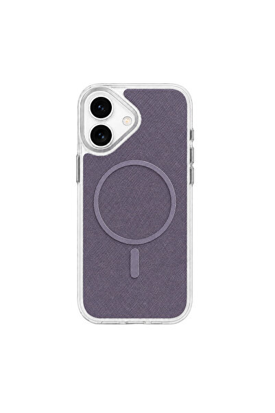 Brabus iPhone 17 Uyumlu Uniq MagSafe Özellikli Orijinal Keten Kaplamalı Sarar...