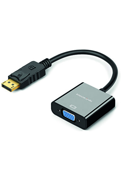 Neolink NL-110 DP Displayport to Vga Çevirici Full HD 1080P Dönüştürücü Adaptör