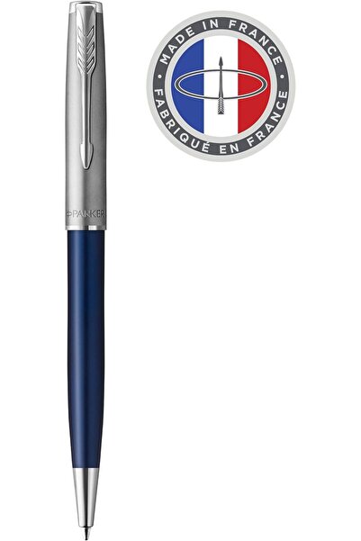 Parker قلم حبر جاف سونيت إيسنشيال مع حواف من الكروم وعلبة هدايا، أزرق، 9928