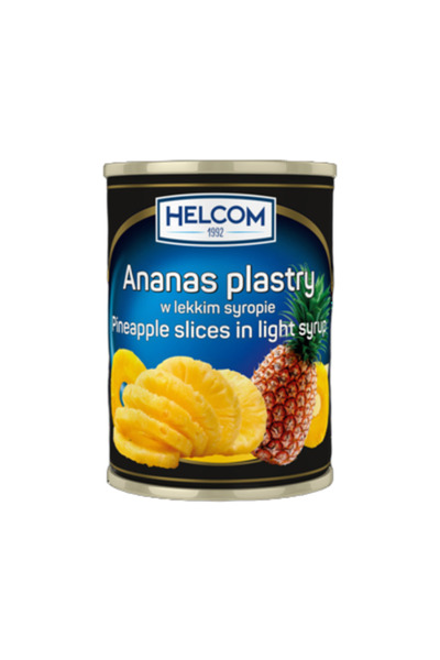 Helcom Ananas in sirop usor, HELCOM, 3.05 kg, fara alergeni
