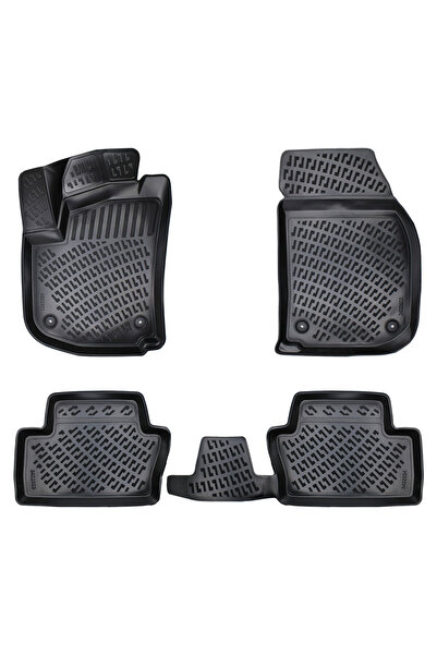 Umbrella Set de covorașe auto din cauciuc tip tavă pentru Opel Zafira B 2005-...