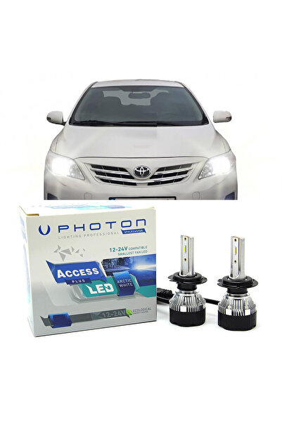 Photon Toyota Corolla E150 Led Xenon Kısa Far Ampulü HB4 9006 Access Yeni Ser...