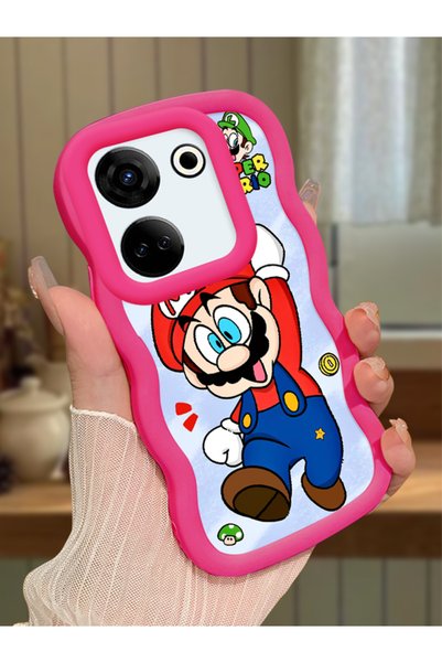 Hontinga Tecno Camon 20 Pro 4g Compatible Case Camera Protector Red Silicone ...