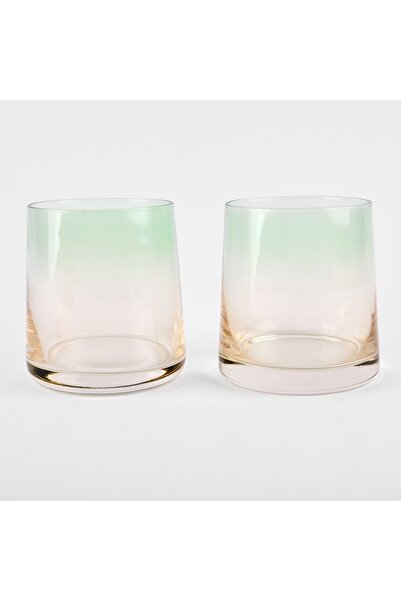 OEM Set Pahare Cocktail Sticlă Verde 310 ml 6 bucăți