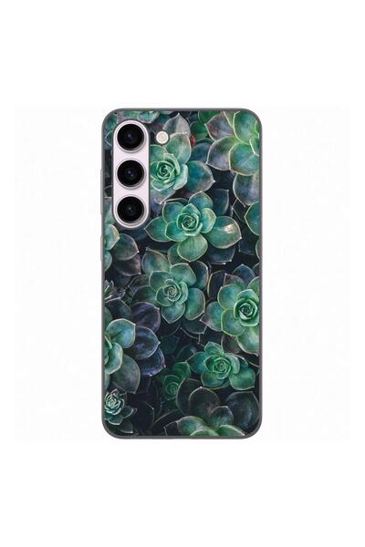 OEM Case compatible with Samsung Galaxy S23 Silicone Gel Tpu Rock Flowers Pat...