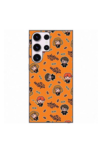 OEM Калъф, съвместим със Samsung Galaxy S23 Ultra, силиконов гел TPU, с десен...