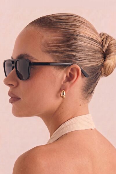 Luigi Γυαλιά Ηλίου Legacy Aviators - Μαύρα - Ενιαίο Μέγεθος