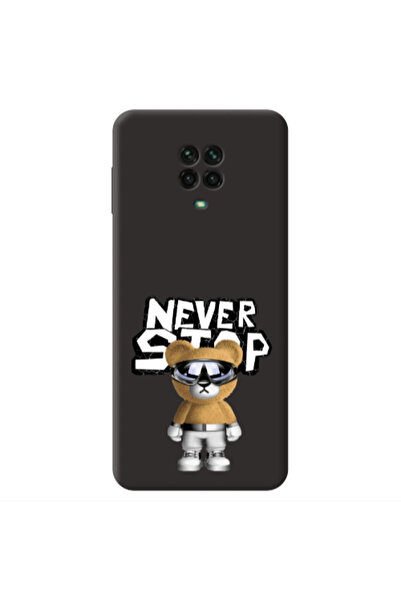 Other Xiaomi Redmi Note 9 Pro Never stop Black Colored Silicone TPU Θήκη