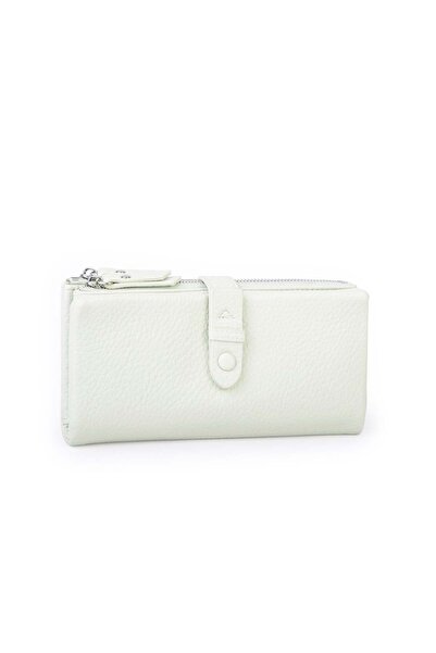 Nas Bag vera çanta Çok Kartlıklı Çift Fermuarlı Çıtçıtlı Çok Gözlü Cüzdan