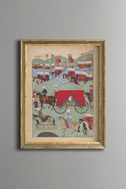 epiqart The Funeral of Sultan Suleiman - Vintage Patterned Painting - Fine Model