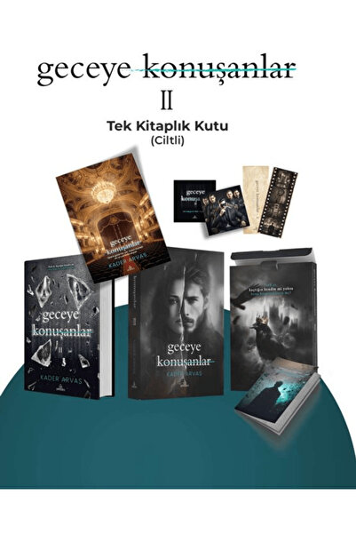 Ephesus Yayınları Geceye Konuşanlar 2 - Tek Kitaplık Kutu / Kader Arvas / / 9...