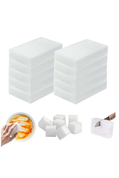 Arabest 10 Pcs Magic Sponge Eraser,Multi-functional Melamine Sponge,Non-Scrat...