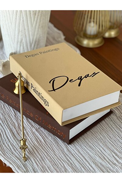 Velzade Home Kumaş Dekoratif Kitap Kutusu Seti 2'li - DEG & D - Gizli Saklama...