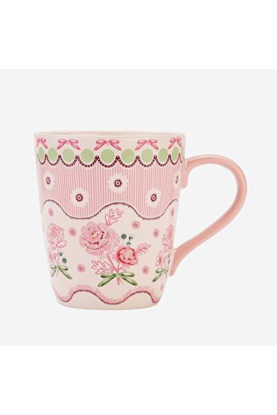 CATH KIDSTON Fields Pink Stoneware Mug 375 ml