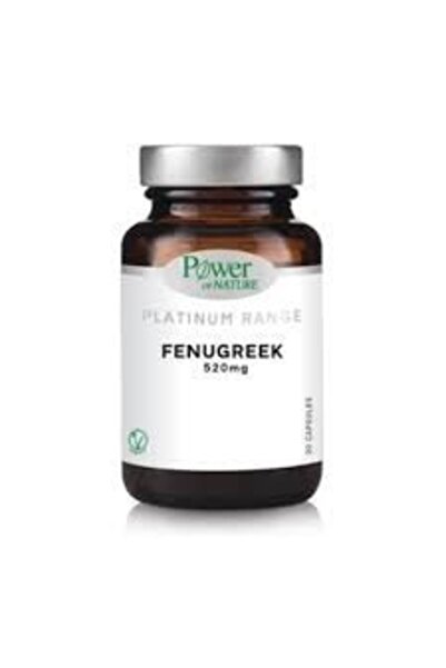 Power Health Platinum Range Fenugreek 520mg, 30caps