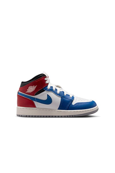 Nike Air Jordan 1 Mid Gs Mavi Basketbol Ayakkabısı Juststep