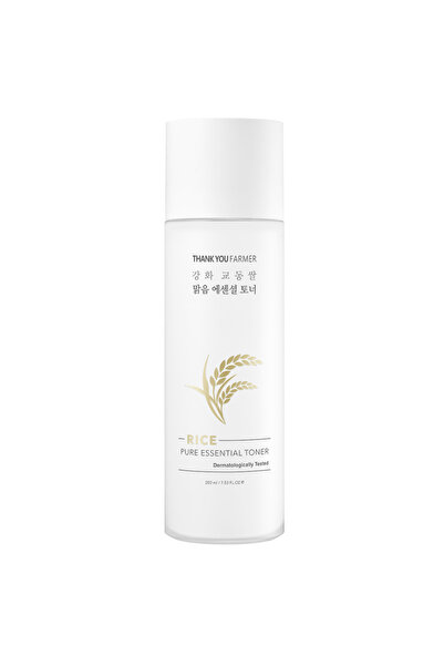 Thank You Farmer Rice Pure Essential Toner Τονωτική Λοσιόν, 200ml