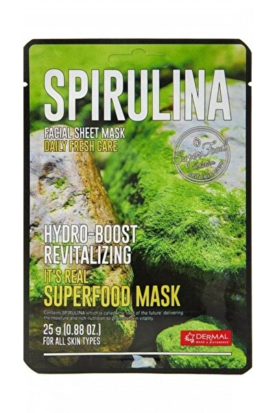 Dermal Superfood Spirulina Facial Sheet Mask 25gr