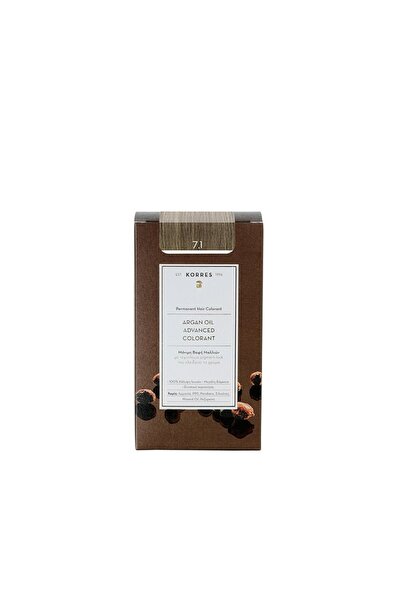 korres Argan Oil Advanced Colorant 7.1 Ξανθό Σαντρέ