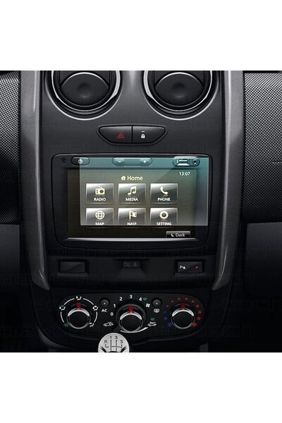 Oroel داستر Dacıa Duster 7" زجاج واقي لشاشة الوسائط المتعددة