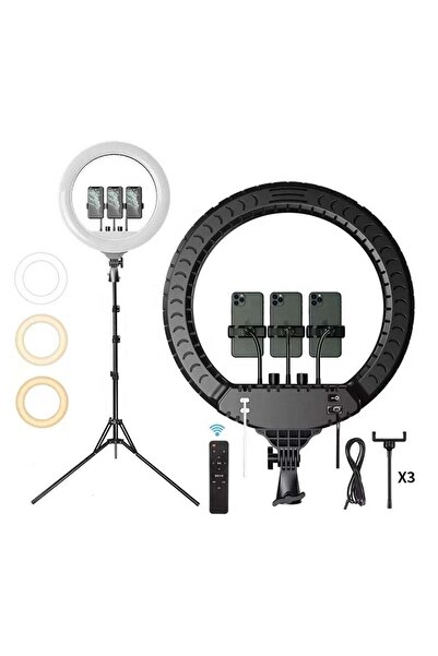 BlueFire Professional 18 Inch LED Ring Light 3200K-5600K with 480 Ultra-Brigh...