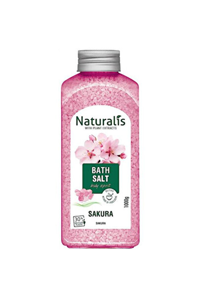 Naturalis Sare de Baie - Bath Salt Sakura, 1000 g