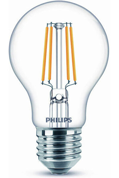 Philips Λάμπα LED 4.3W 106mm για ντουί E27 και σχήμα A60 Θερμό Λευκό 470lm Κω...