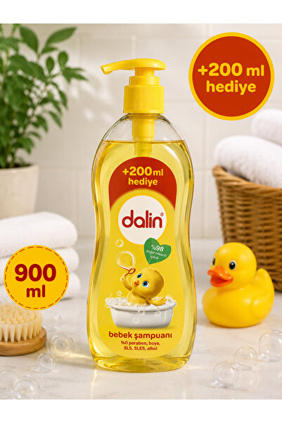 Dalin Bebek şampuanı 900 ml