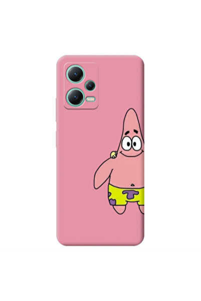 Other Xiaomi Redmi Note 12 Pro 5G Spong 1 Pink Colored Silicone TPU Θήκη