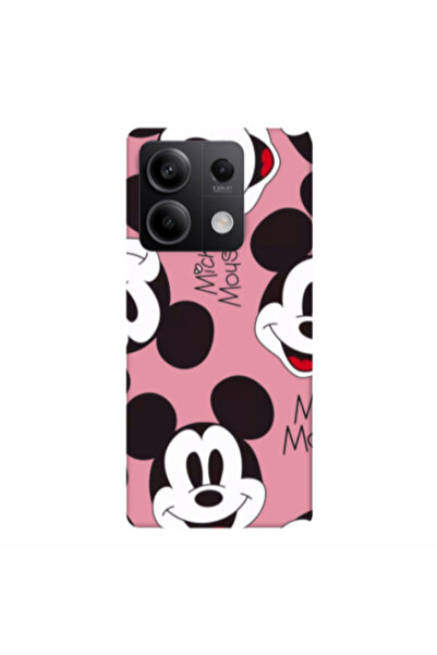 Other Xiaomi Redmi Note 13 5G Mickey Mouse Pink Colored Silicone TPU Θήκη