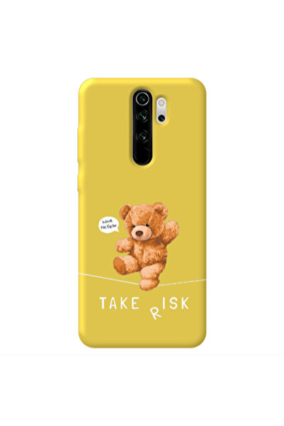 Other Xiaomi Redmi Note 8 Pro Take risk Yellow Colored Silicone TPU Θήκη