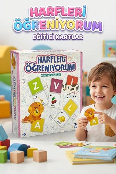 Tıfıl Toys I'M Learning Letters - Preschool Educational Mental and Motor Deve...