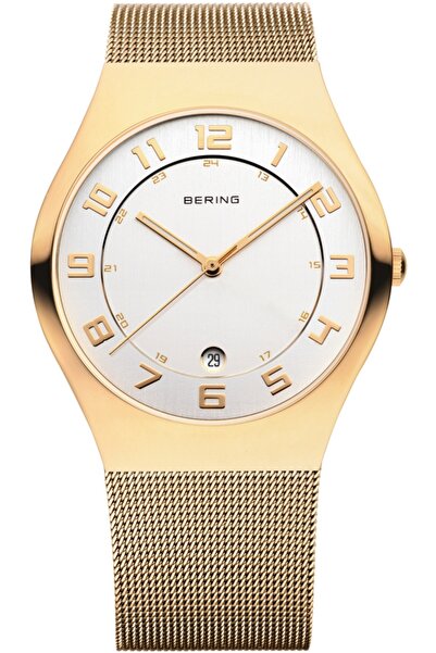 Bering ceas de damă 11937-334 — auriu; fashion, clasic, stil bijuterie