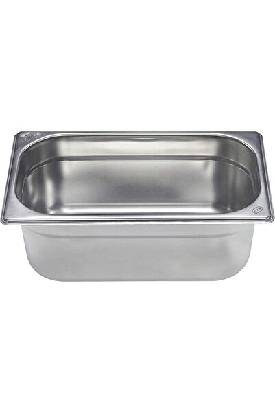 The Bros Steel GN Pan Silver, 176X162X150 MM - Gastronorm Pan, Catering Pan, ...