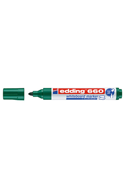 Edding μαρκαδόρος ασπροπίνακα 660, επαναγεμιζόμενος, πράσινος