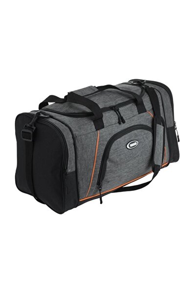 OEM Geanta de voiaj incapatoare, gri, 36L, cu buzunare, pentru calatorii
